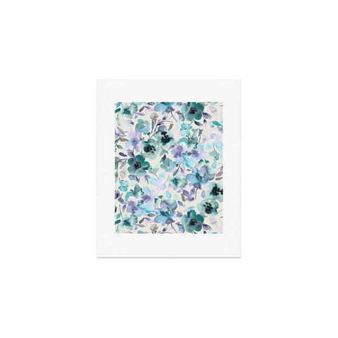 Ninola Design Natural Haze Artistic Summer Floral Art Print