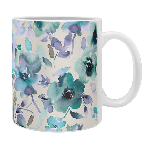 Ninola Design Natural Haze Artistic Summer Floral Coffee Mug