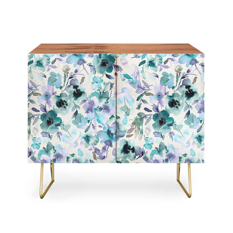 Ninola Design Natural Haze Artistic Summer Floral Credenza