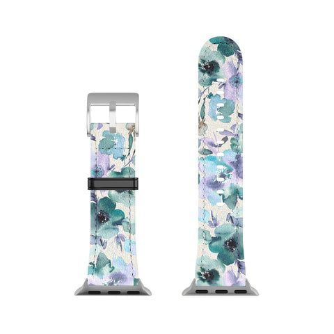 Ninola Design Natural Haze Artistic Summer Floral Apple Watch Band