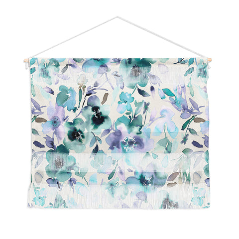 Ninola Design Natural Haze Artistic Summer Floral Wall Hanging Landscape