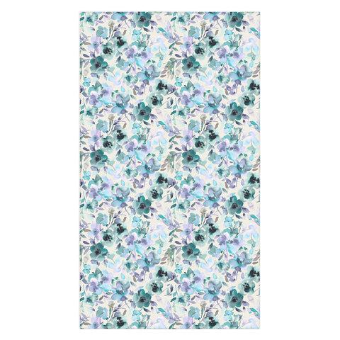 Ninola Design Natural Haze Artistic Summer Floral Tablecloth