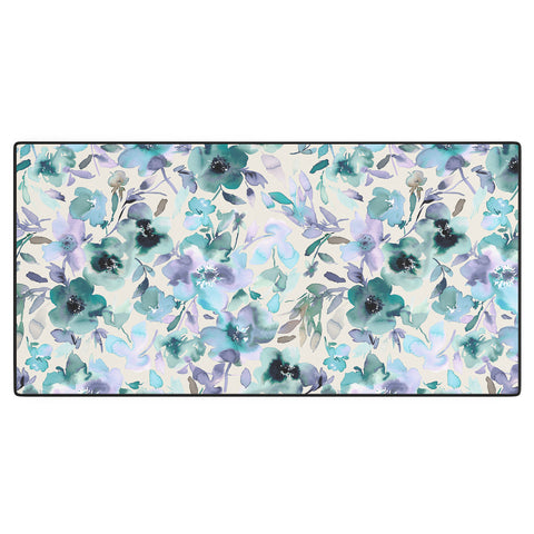 Ninola Design Natural Haze Artistic Summer Floral Desk Mat