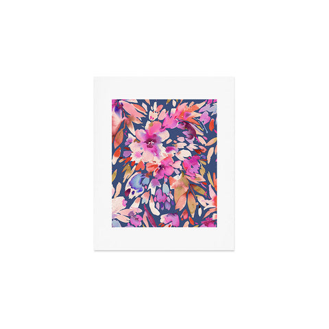 Ninola Design Natural Haze Painterly Tropical Flowers III Art Print