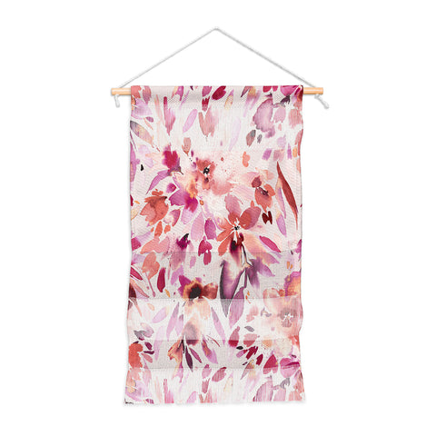 Ninola Design Natural Haze Painterly Tropical Flowers Wall Hanging Portrait