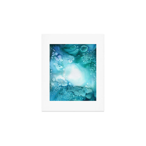Ninola Design Natural Haze Under the Sea Art Print
