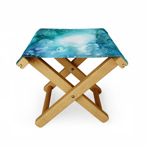 Ninola Design Natural Haze Under the Sea Folding Stool