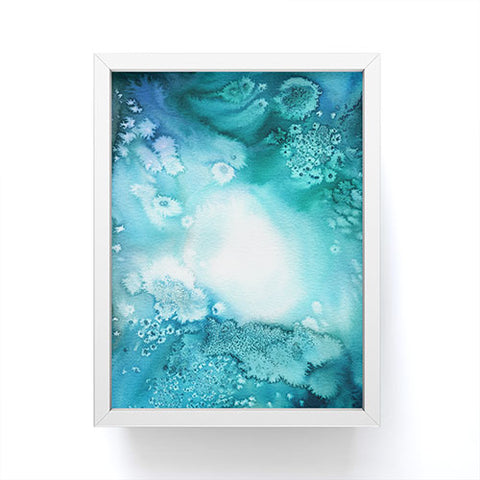 Ninola Design Natural Haze Under the Sea Framed Mini Art Print