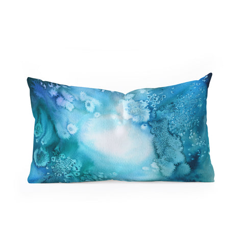 Ninola Design Natural Haze Under the Sea Oblong Throw Pillow