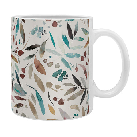 Ninola Design Nature Botanical Leaves Fall Coffee Mug