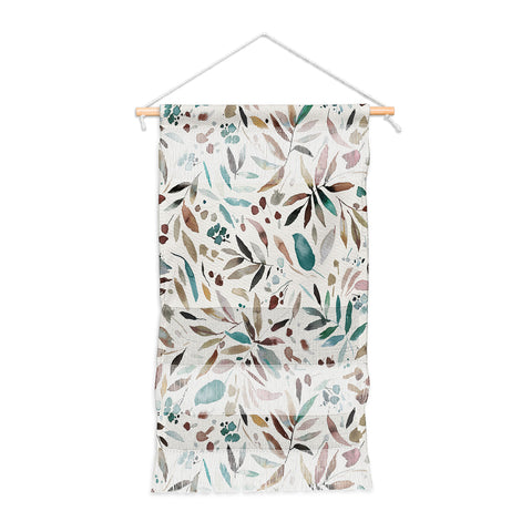 Ninola Design Nature Botanical Leaves Fall Wall Hanging Portrait