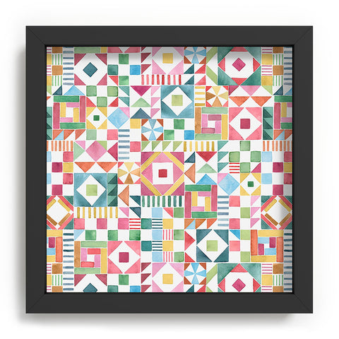 Ninola Design Patchwork Checker Joy of together Recessed Framing Square
