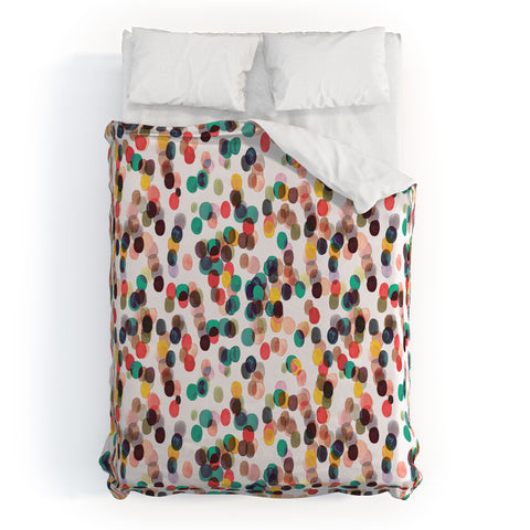 Ninola Design Relaxing Tropical Dots Duvet Cover