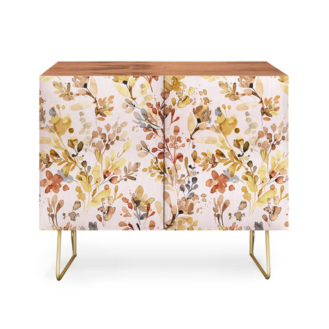 Ninola Design Rustic Cottage Wild Nature Pink Credenza