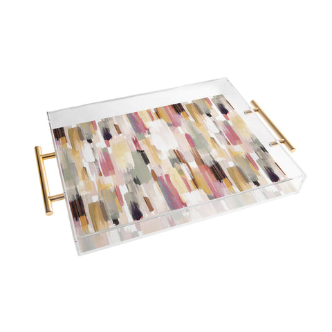 Ninola Design Rustic texture Warm Acrylic Tray