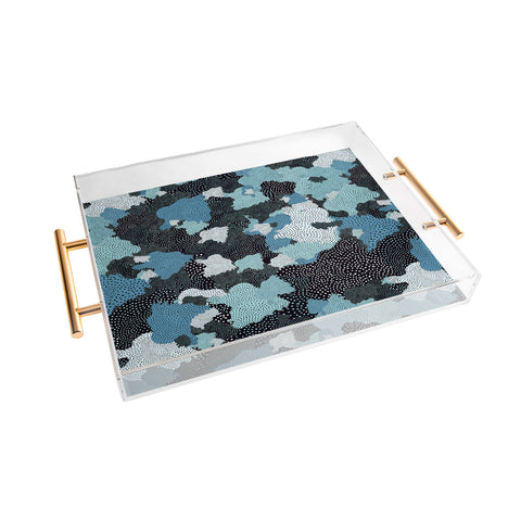 Ninola Design Sea foam Blue Acrylic Tray