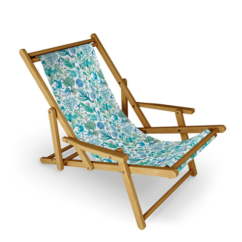 Ninola Design Sea Ocean Corals Reef Sling Chair