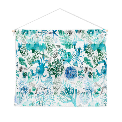 Ninola Design Sea Ocean Corals Reef Wall Hanging Landscape