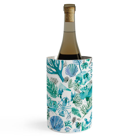 Ninola Design Sea Ocean Corals Reef Wine Chiller
