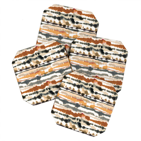 Ninola Design Soft lines Terracota Coaster Set