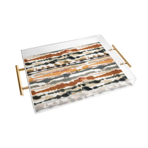 Ninola Design Soft lines Terracota Acrylic Tray