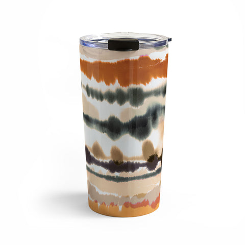 Ninola Design Soft lines Terracota Travel Mug