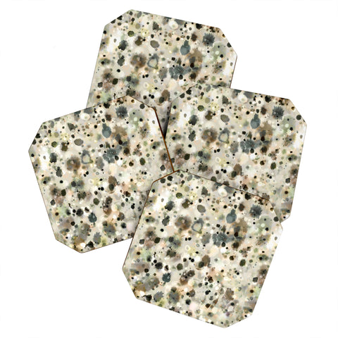 Ninola Design Summer sea water sand Coaster Set