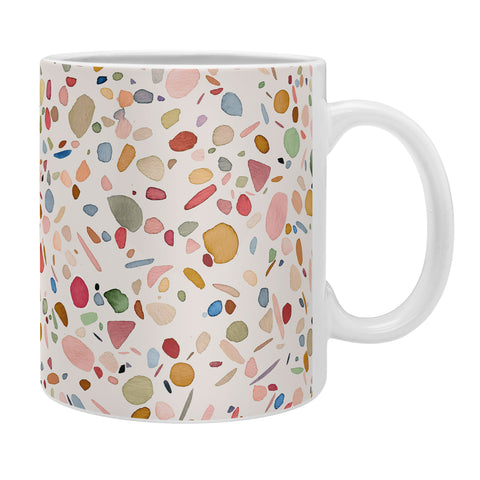 Ninola Design Terrazzo Pebbles Speckled Confetti Texture Coffee Mug