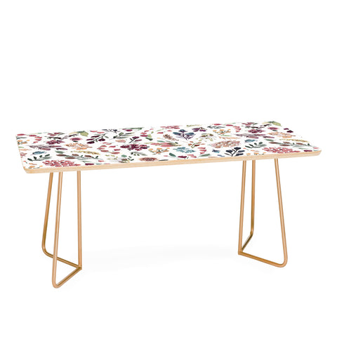 Ninola Design Tiny Flowers Perennial Pleasures Coffee Table