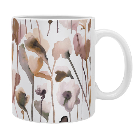 Ninola Design Wild Flowers Fall Neutral Coffee Mug