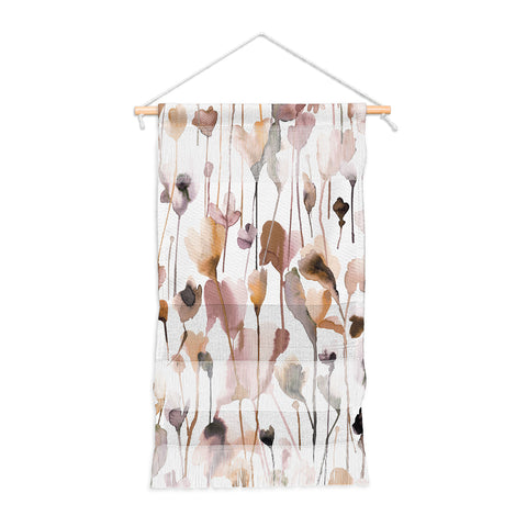 Ninola Design Wild Flowers Fall Neutral Wall Hanging Portrait
