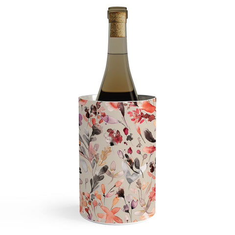 Ninola Design Wild Flowers Meadow Autumn Wine Chiller