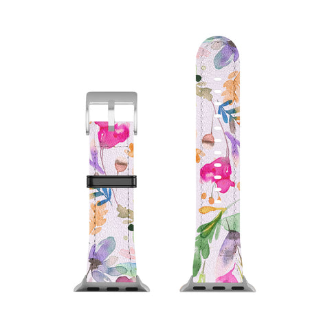 Ninola Design Wild Flowers Meadow Perennial Apple Watch Band