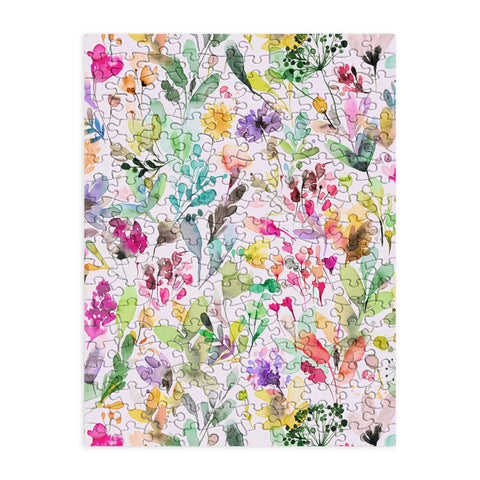 Ninola Design Wild Flowers Meadow Perennial Puzzle