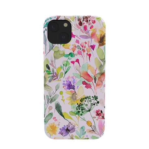 Ninola Design Wild Flowers Meadow Perennial Phone Case