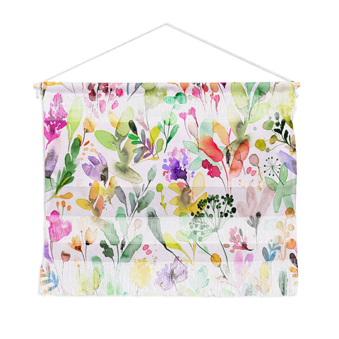 Ninola Design Wild Flowers Meadow Perennial Wall Hanging Landscape