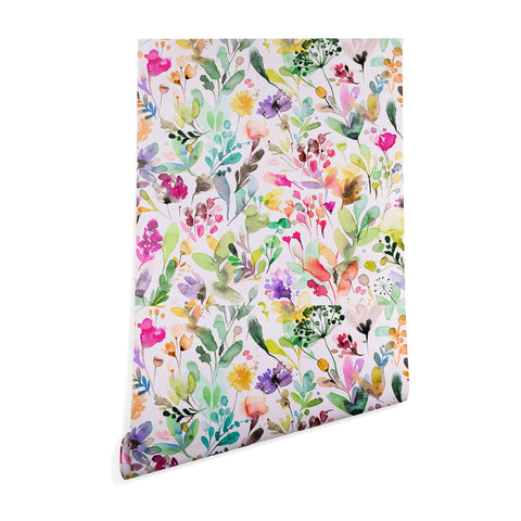 Ninola Design Wild Flowers Meadow Perennial Wallpaper