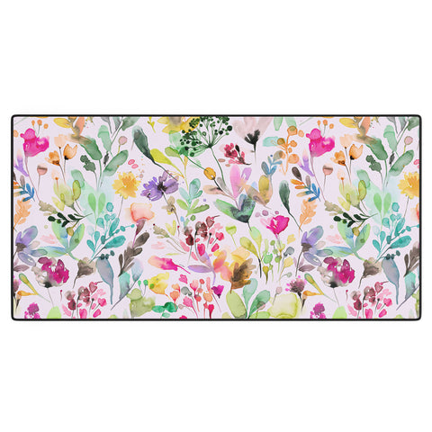 Ninola Design Wild Flowers Meadow Perennial Desk Mat