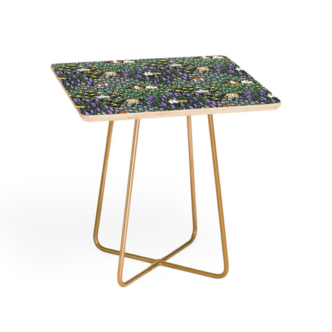 Noristudio Guinea pigs and herbs pattern Side Table