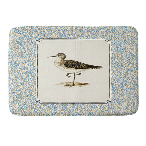 Oh Fine! Art Balancing Sandpiper Memory Foam Bath Mat