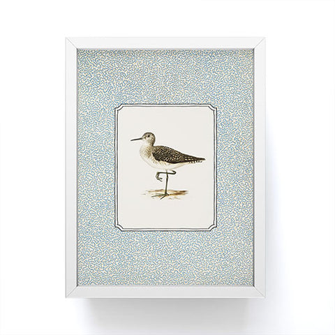 Oh Fine! Art Balancing Sandpiper Framed Mini Art Print