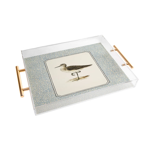 Oh Fine! Art Balancing Sandpiper Acrylic Tray