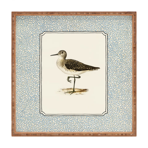 Oh Fine! Art Balancing Sandpiper Square Tray