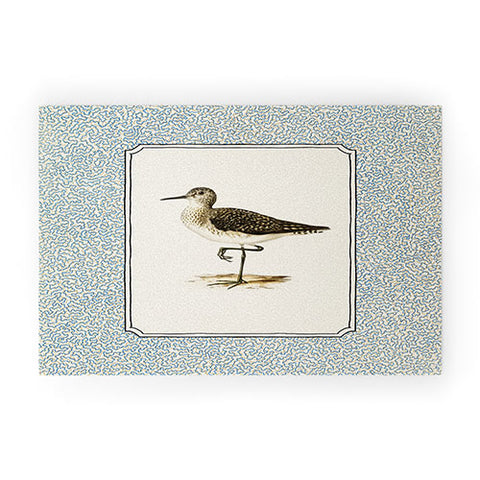 Oh Fine! Art Balancing Sandpiper Welcome Mat