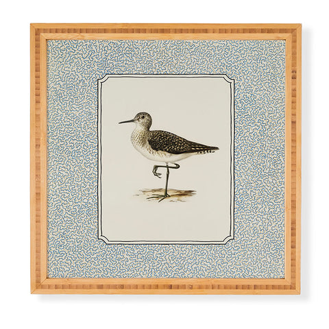 Oh Fine! Art Balancing Sandpiper Framed Wall Art