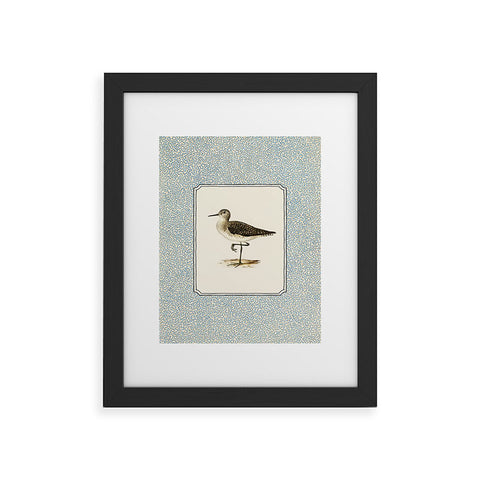 Oh Fine! Art Balancing Sandpiper Framed Art Print