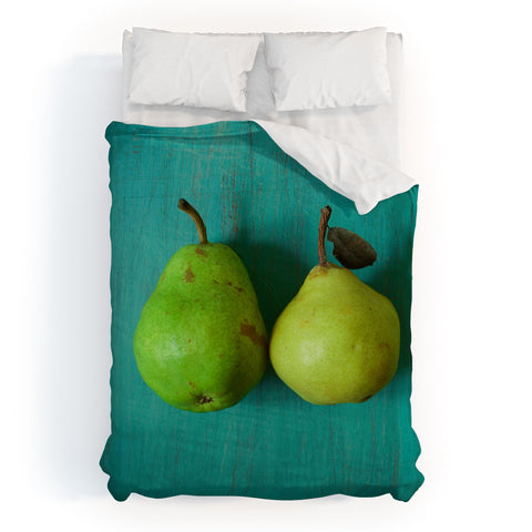 Olivia St Claire Cute Couple Duvet Cover