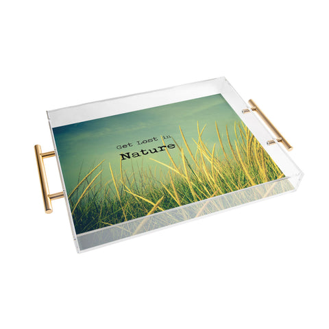 Olivia St Claire Get Lost in Nature Acrylic Tray