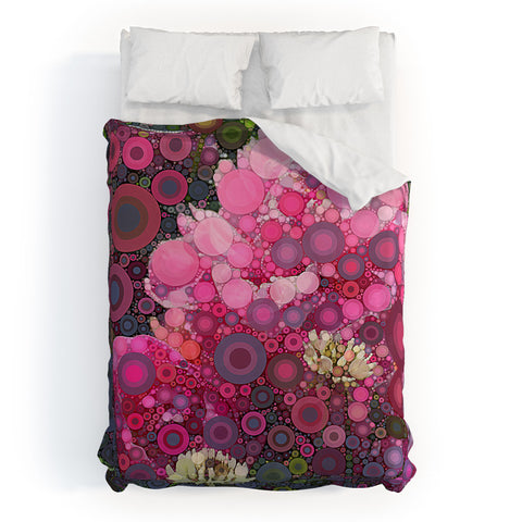 Olivia St Claire Peony and Clover Duvet Cover