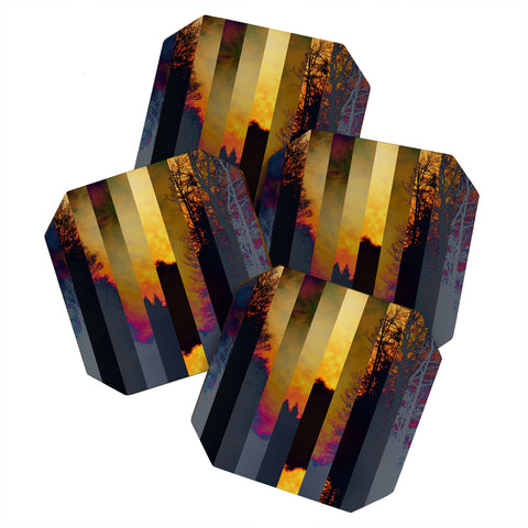 Olivia St Claire Pieces of Sky Coaster Set